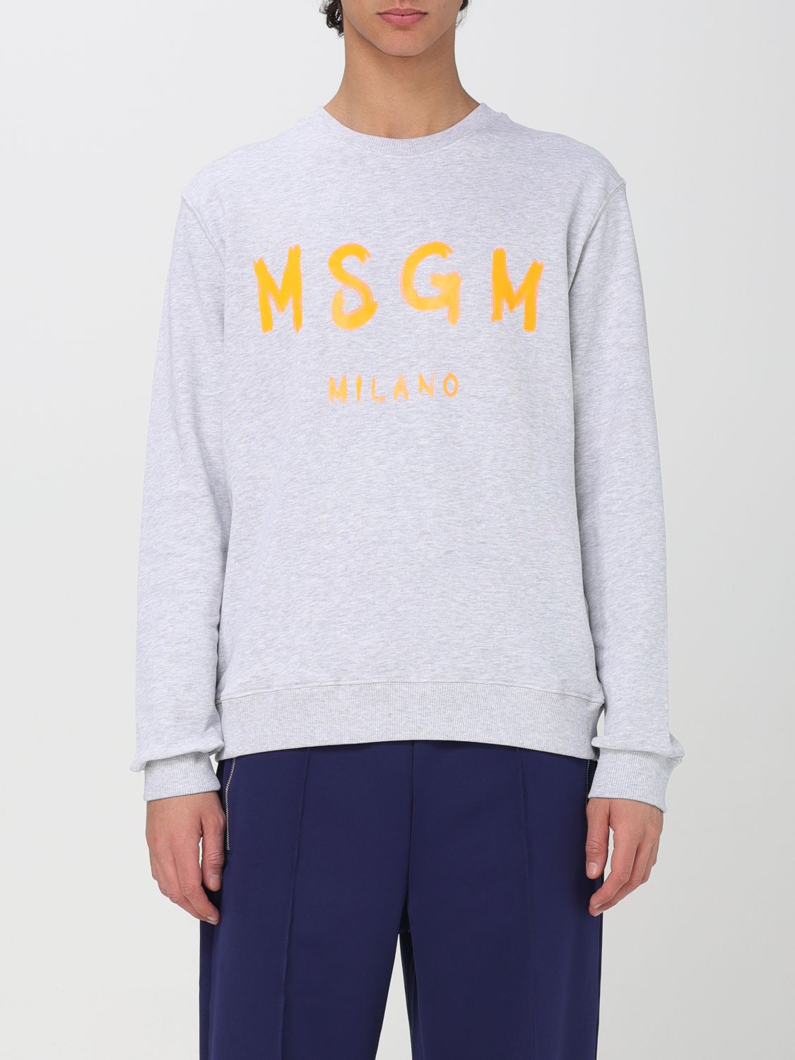 Msgm Sweatshirt  Men Colour Grey