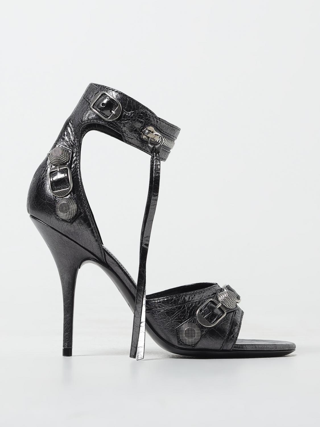 BALENCIAGA Heeled Sandal Woman color Grey