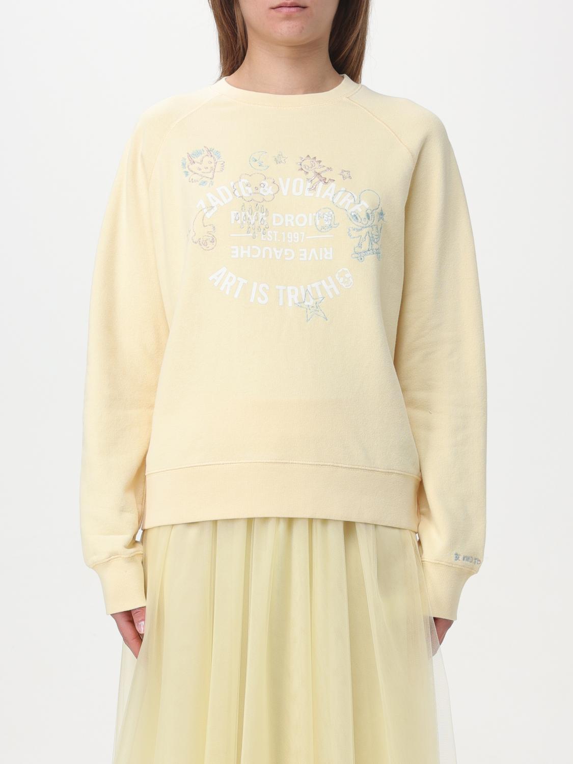 Sweatshirt ZADIG & VOLTAIRE Woman colour Cream