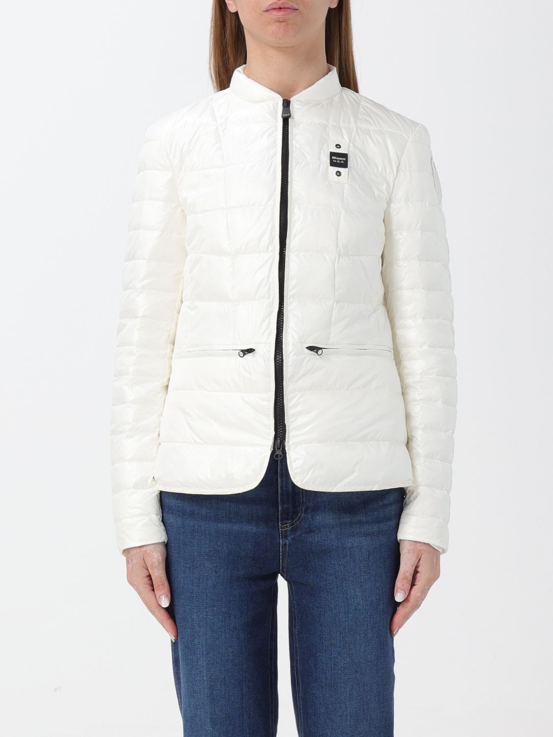 Shop Blauer Jacket  Woman Color White