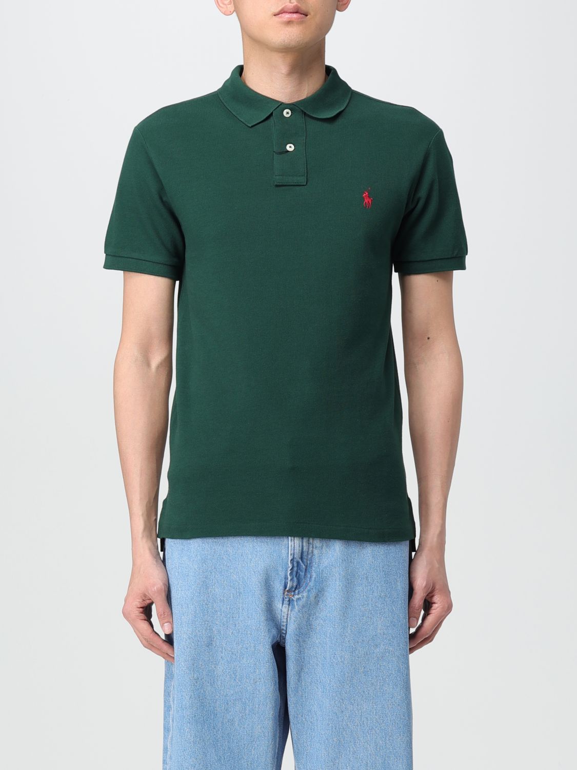 Polo Shirt POLO RALPH LAUREN Men colour Green