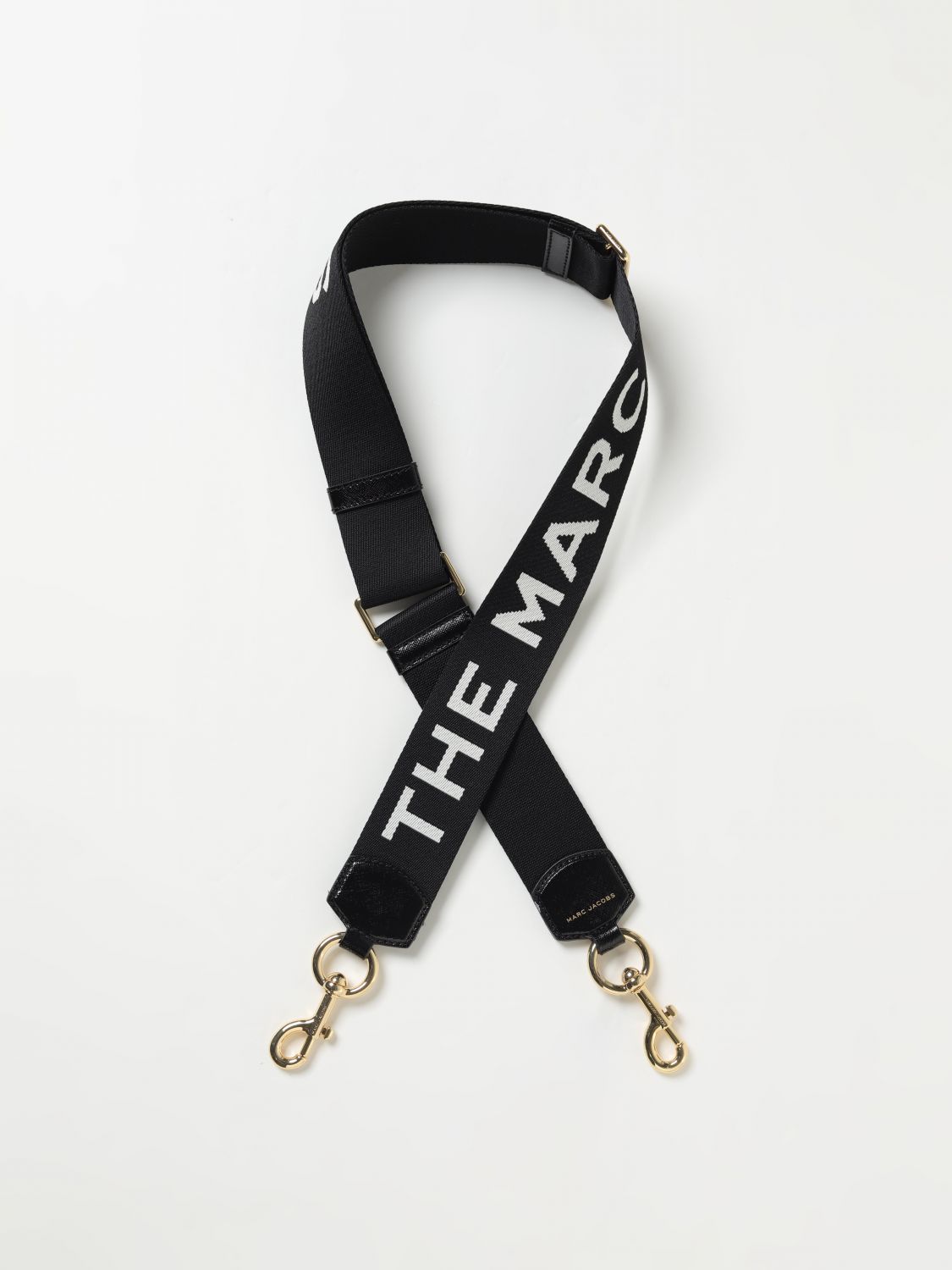 Marc Jacobs Shoulder Strap  Woman Colour Gold In Black