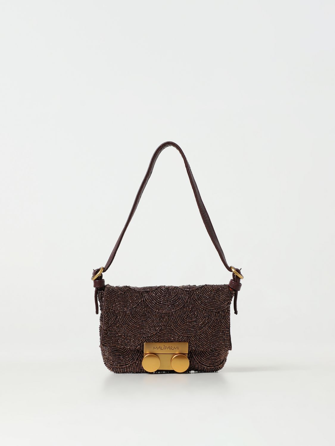 Shop Maliparmi Mini Bag  Woman Color Brown