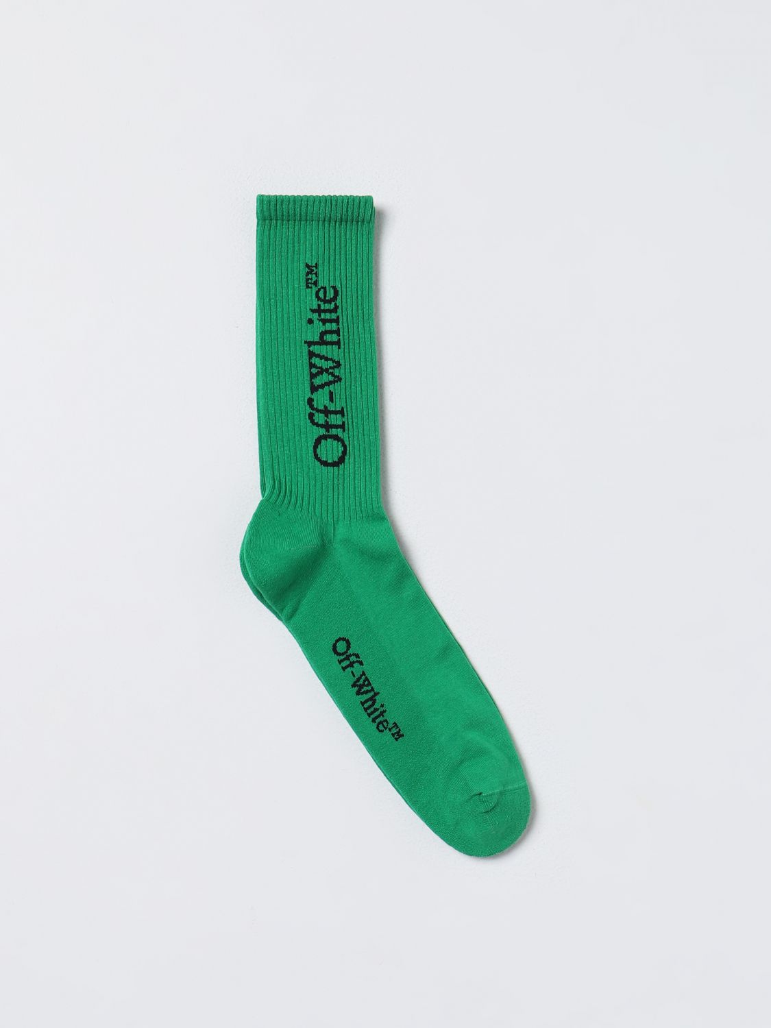Off-white Socks  Men Color Green