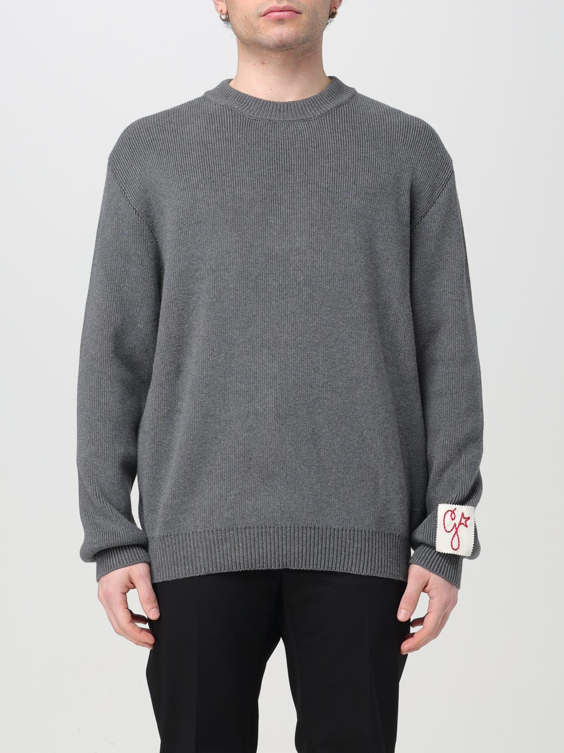 Shop Golden Goose Sweatshirt  Men Color Grey