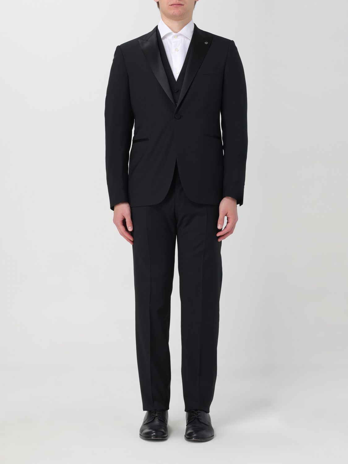 Shop Tagliatore Suit  Men Color Black