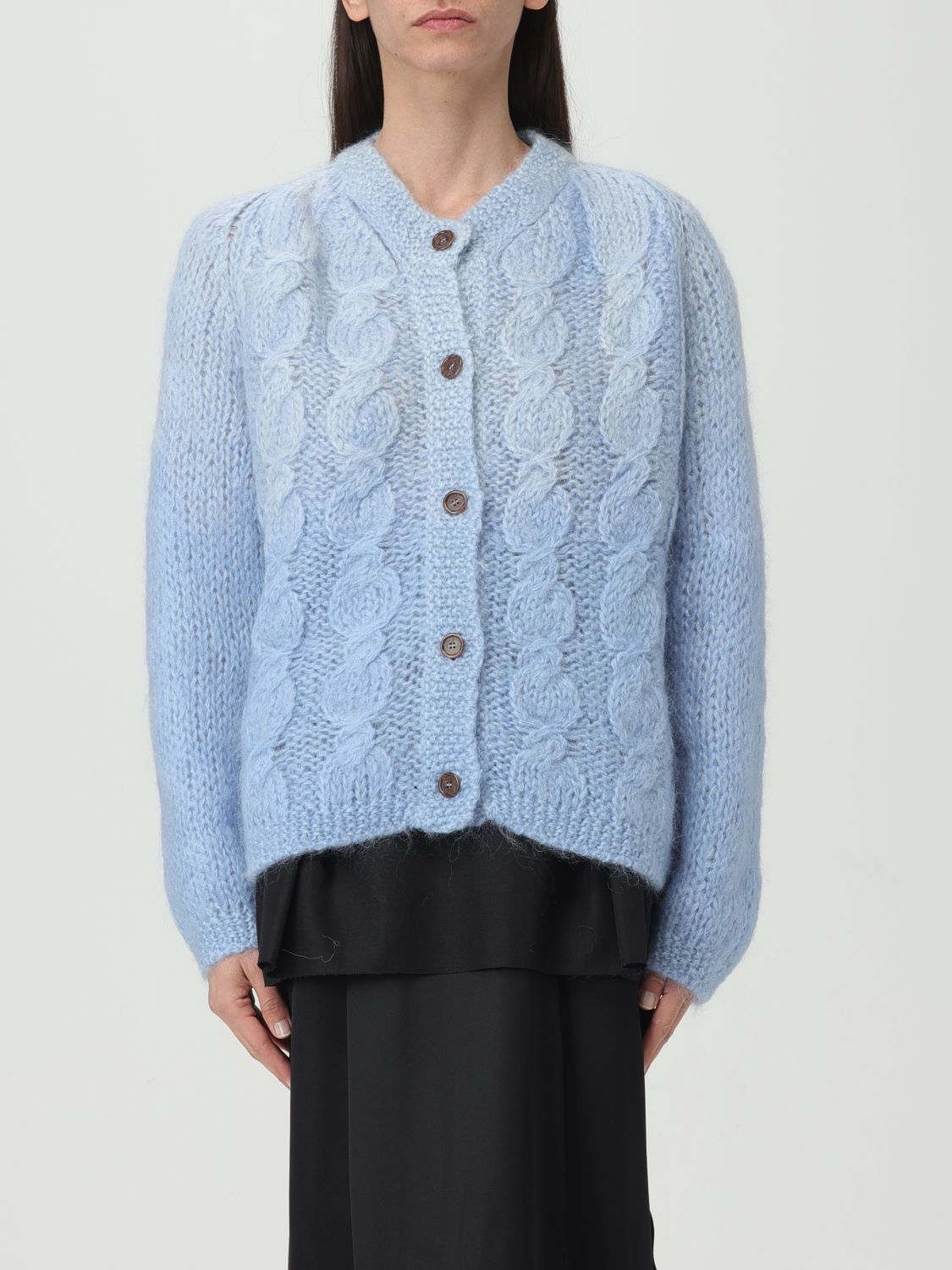 Shop Maison Margiela Sweater  Woman Color Blue
