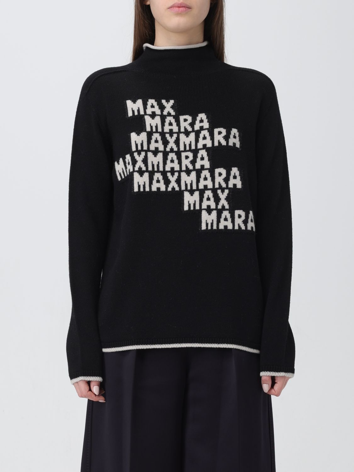 's Max Mara Sweater  Woman Color Black