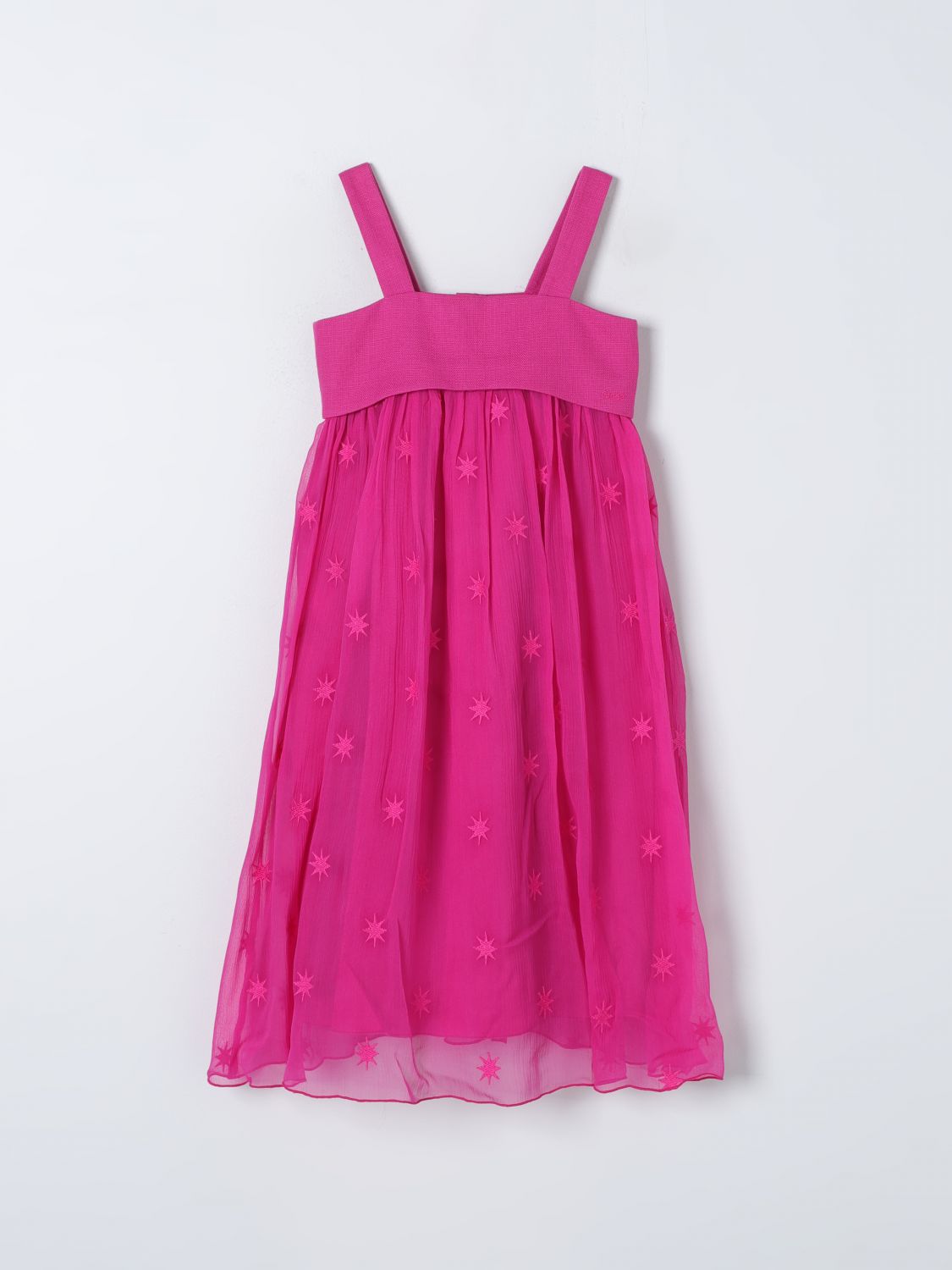 Shop Chloé Dress  Kids Color Pink