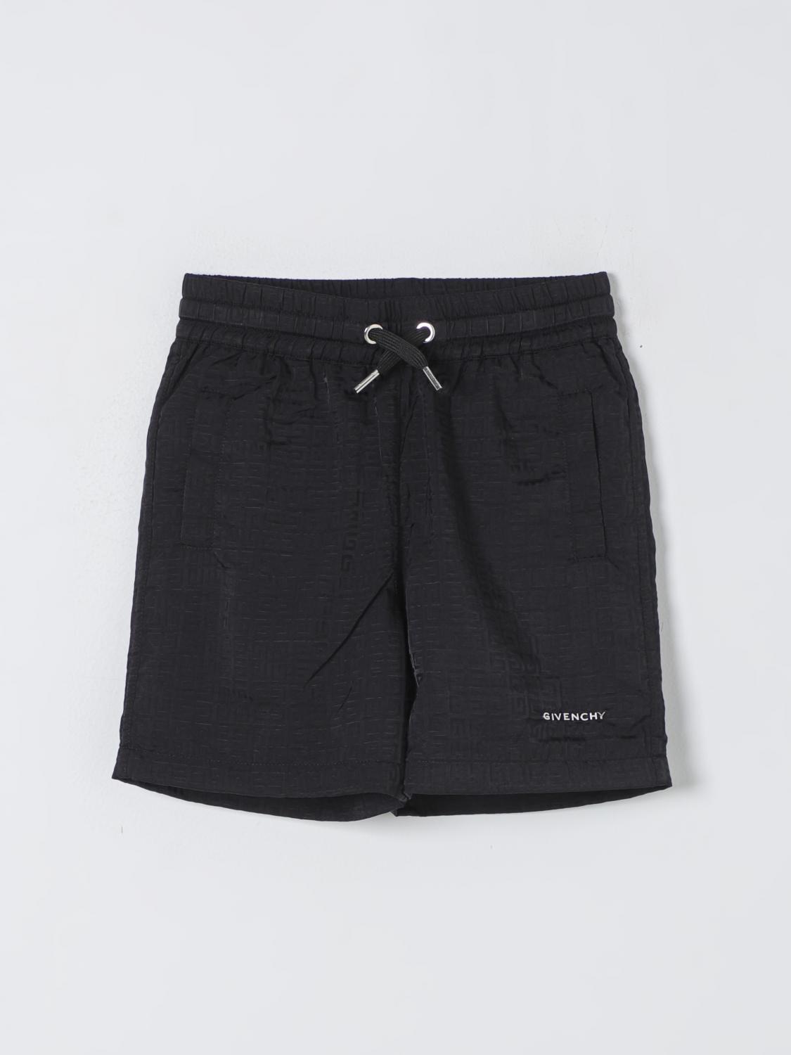 Shop Givenchy Shorts  Kids Color Black