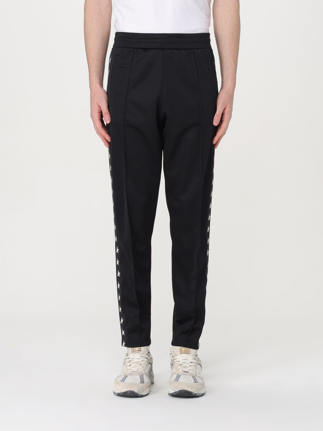 Trousers GOLDEN GOOSE Men colour Black