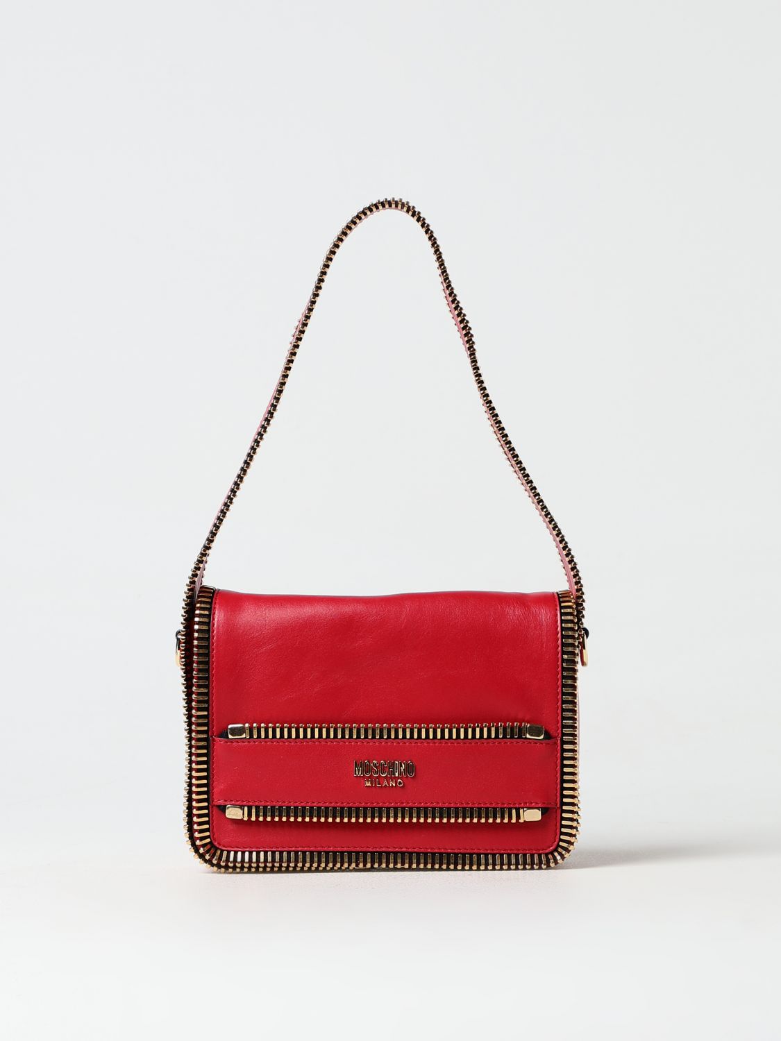 Shop Moschino Couture Shoulder Bag  Woman Color Red