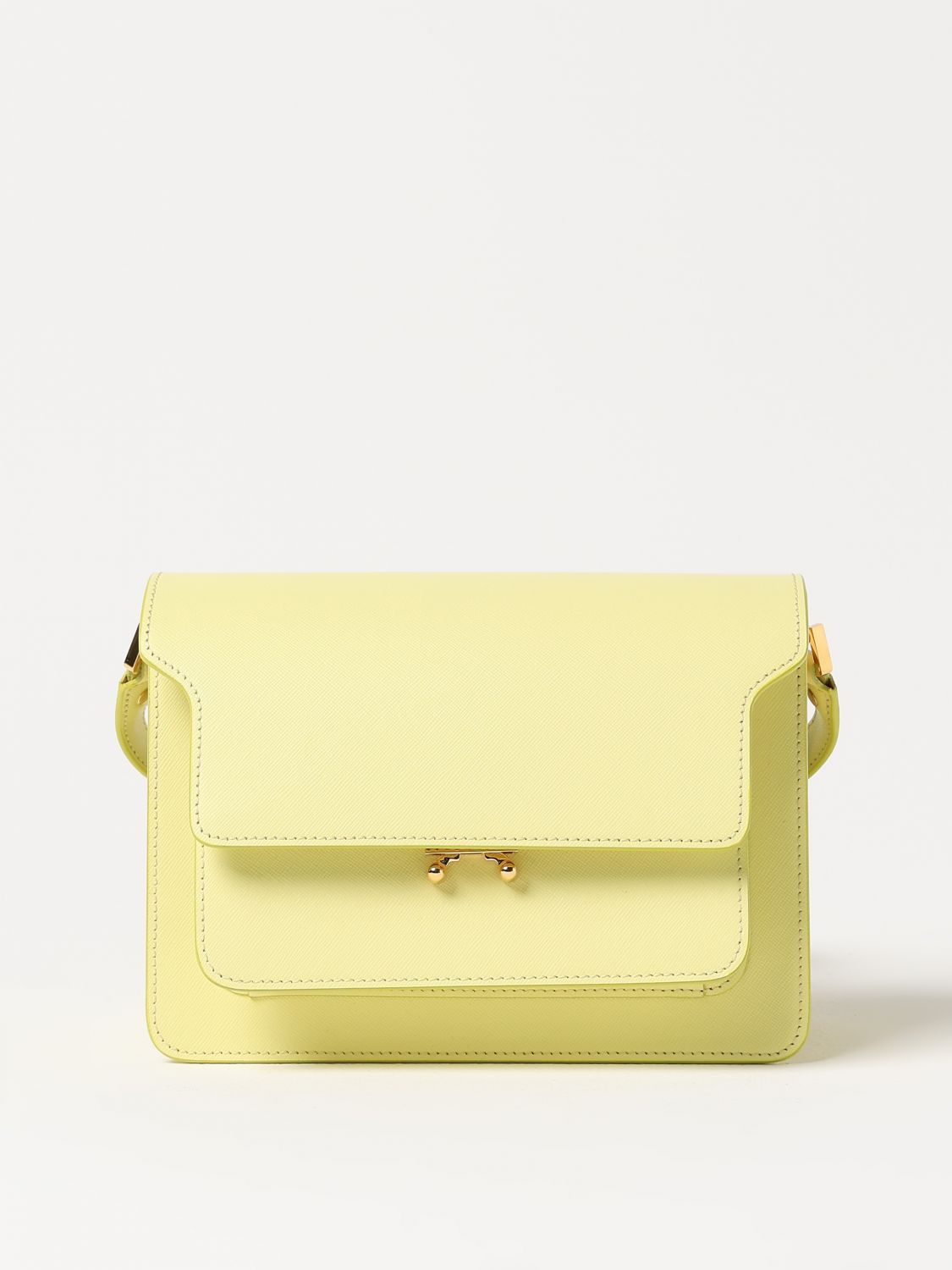 Shop Marni Shoulder Bag  Woman Color Yellow