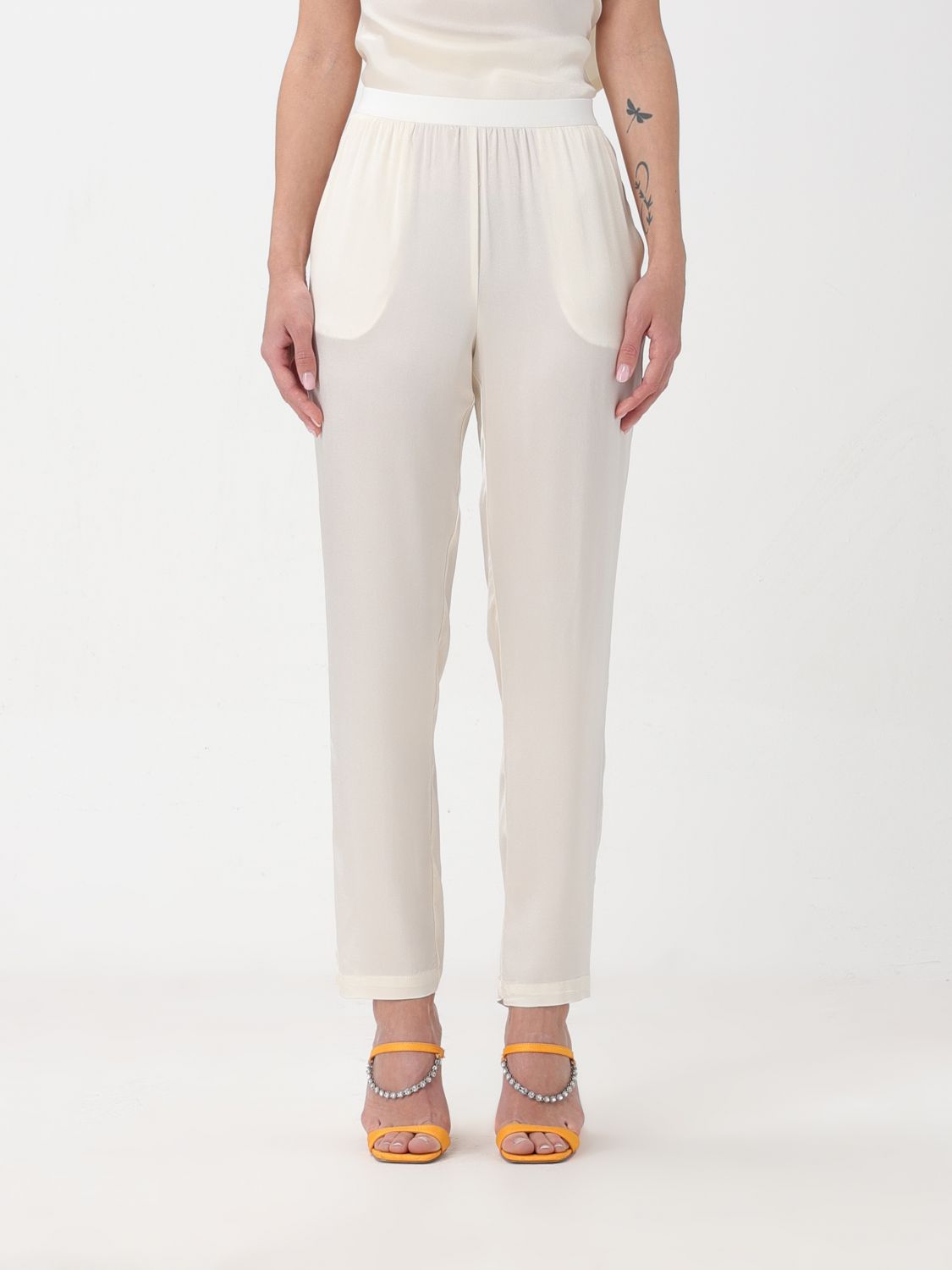 Semicouture Pants  Woman Color White