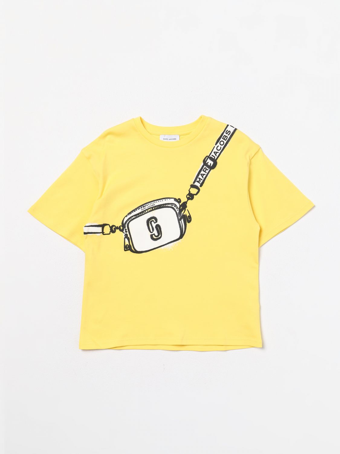 Shop Little Marc Jacobs T-shirt  Kids Color Yellow