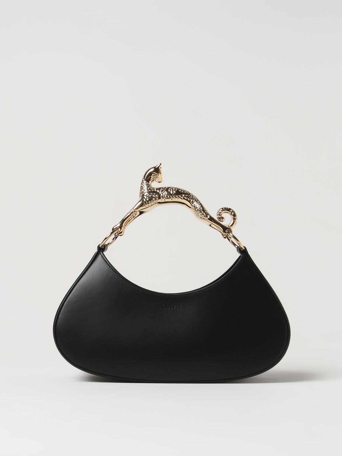 Shop Lanvin Handbag  Woman Color Black