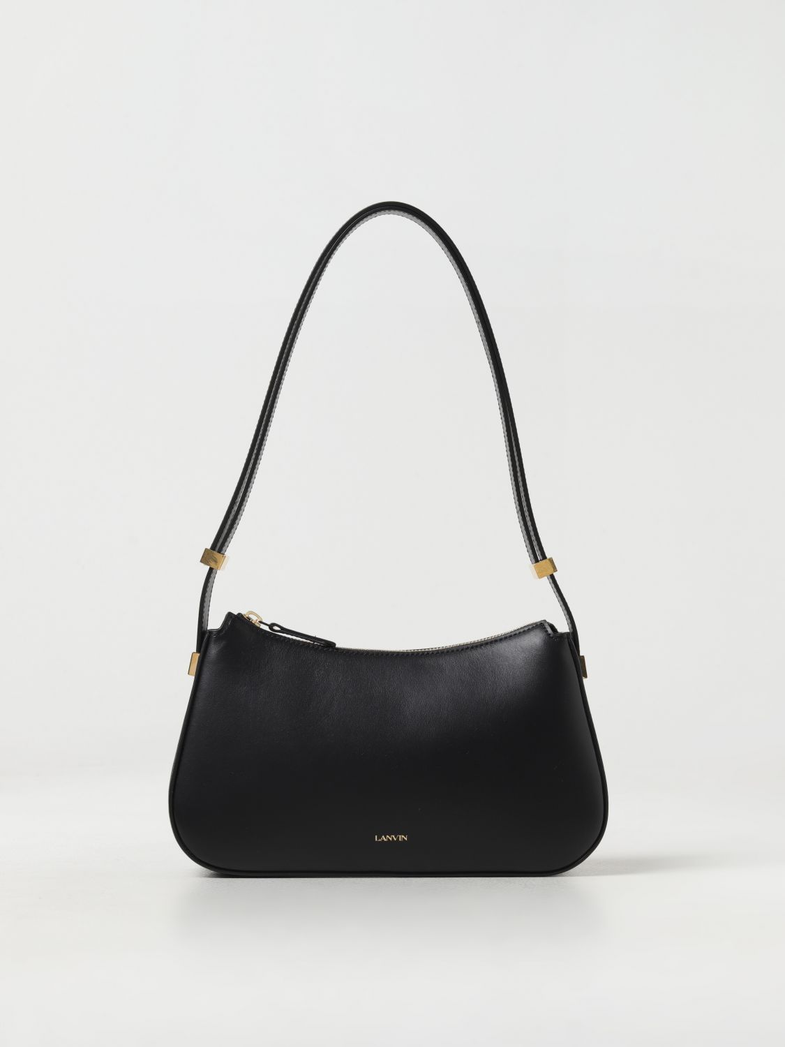 Shop Lanvin Shoulder Bag  Woman Color Black