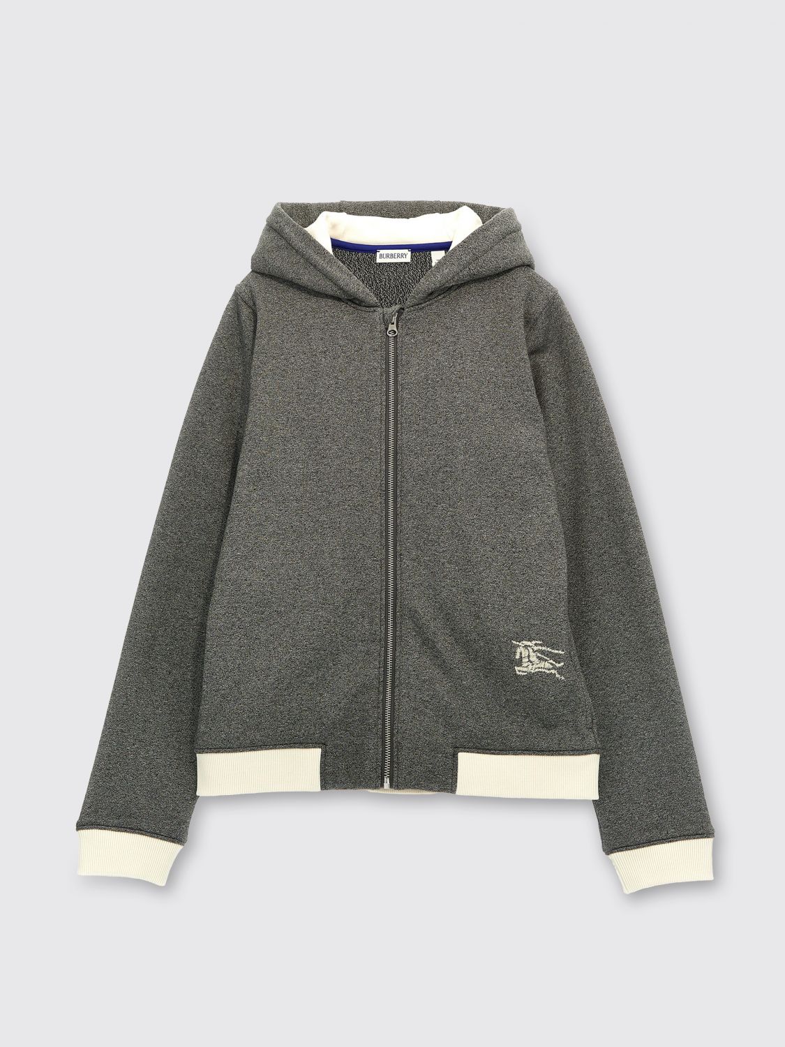 Shop Burberry Sweater  Kids Kids Color Grey