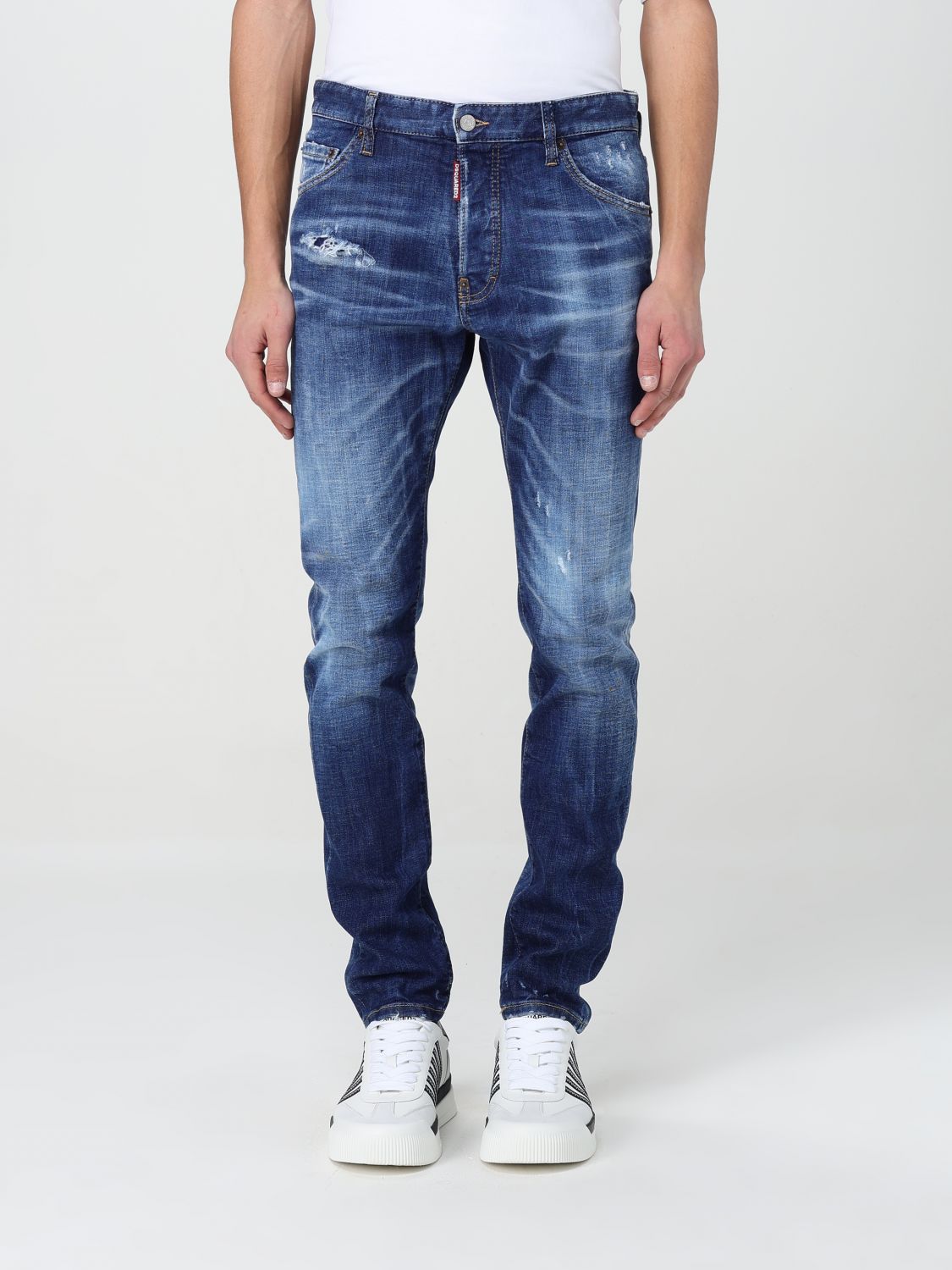 Shop Dsquared2 Jeans  Men Color Blue