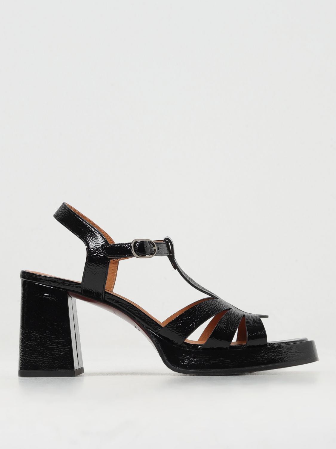 Shop Chie Mihara Heeled Sandals  Woman Color Black