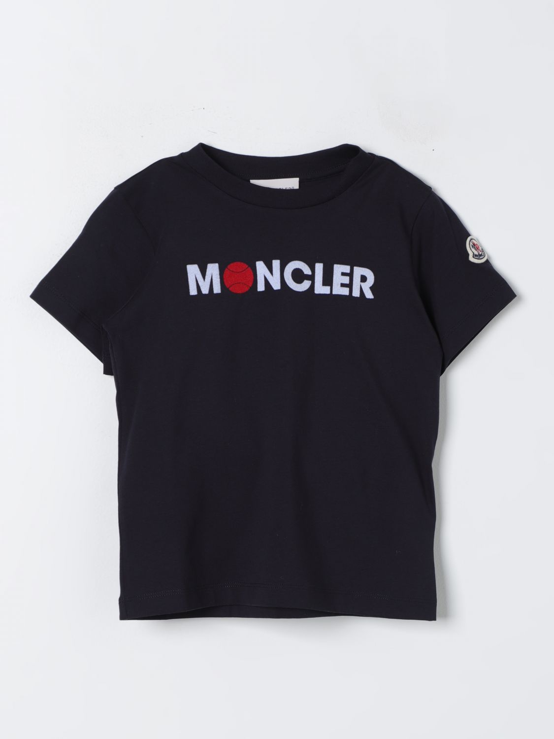 Moncler T-shirt  Kids Color Blue