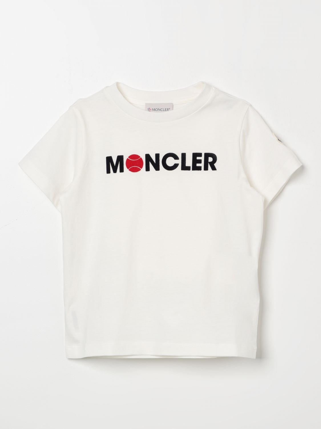 Moncler Kids' T恤  儿童 颜色 米色