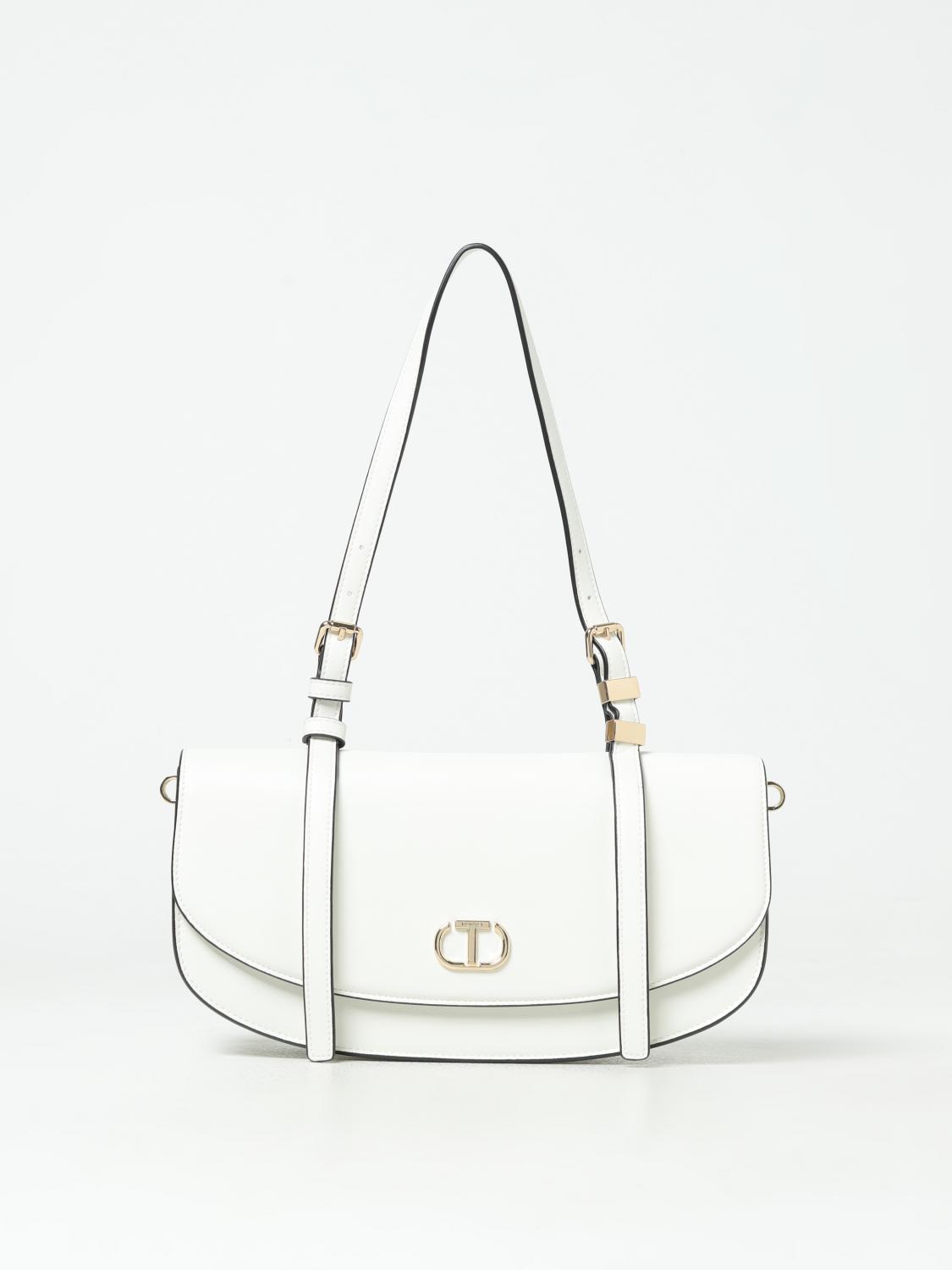 Shop Twinset Shoulder Bag  Woman Color White