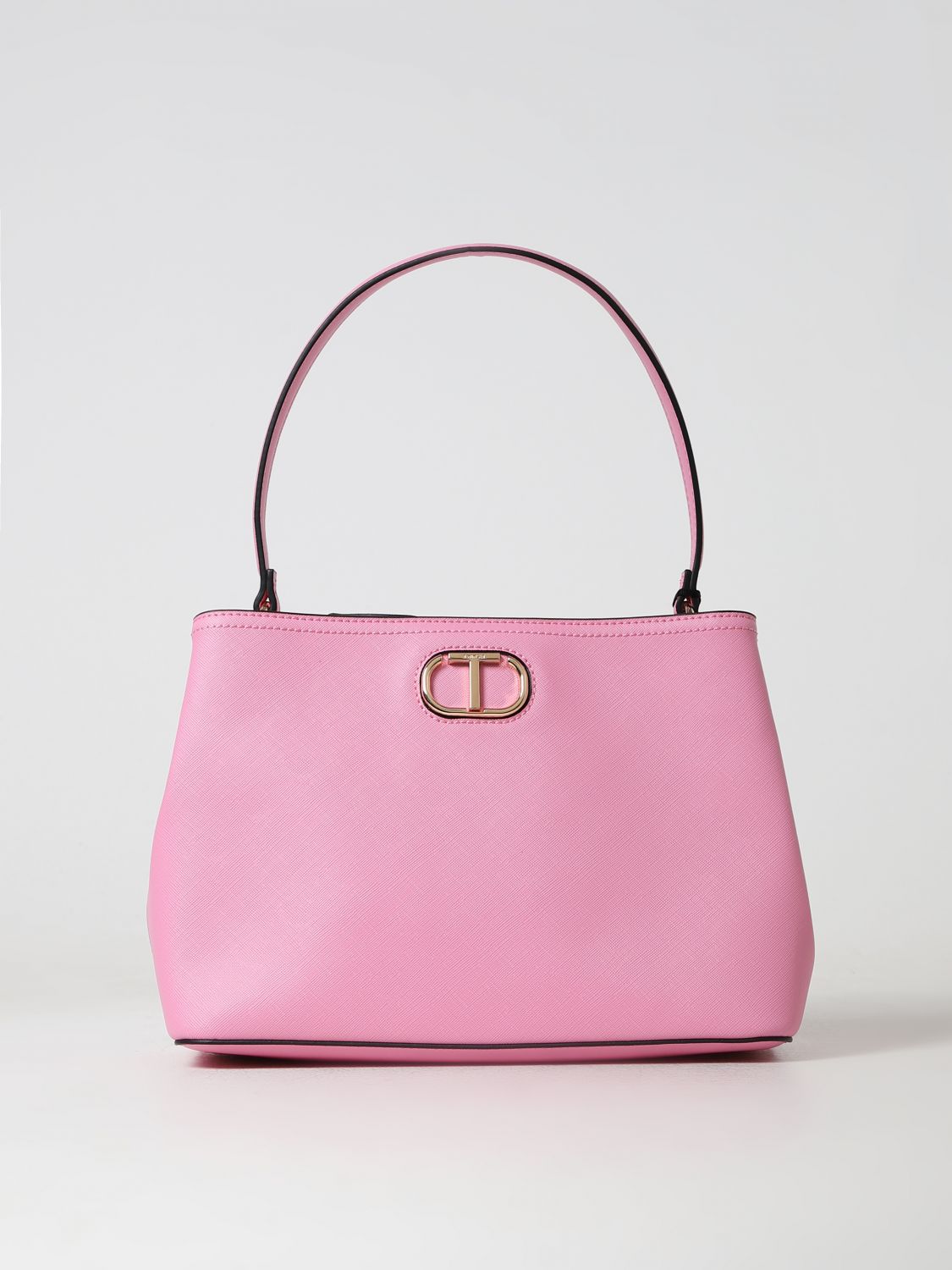 Shop Twinset Shoulder Bag  Woman Color Pink