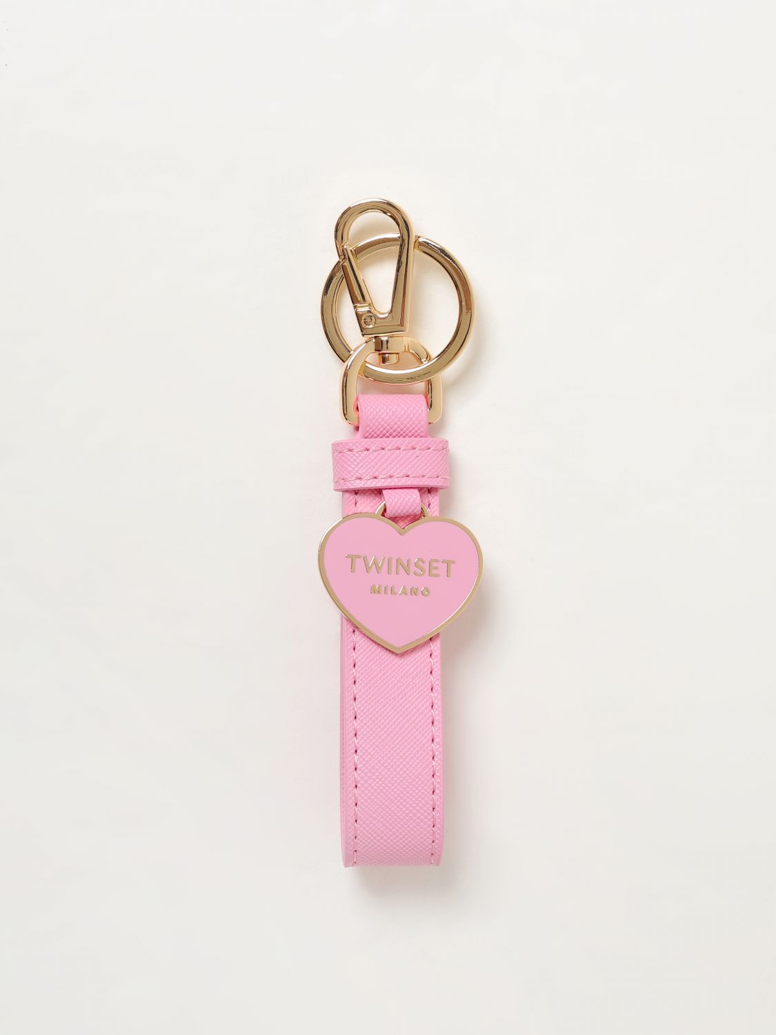 Shop Twinset Key Chain  Woman Color Pink