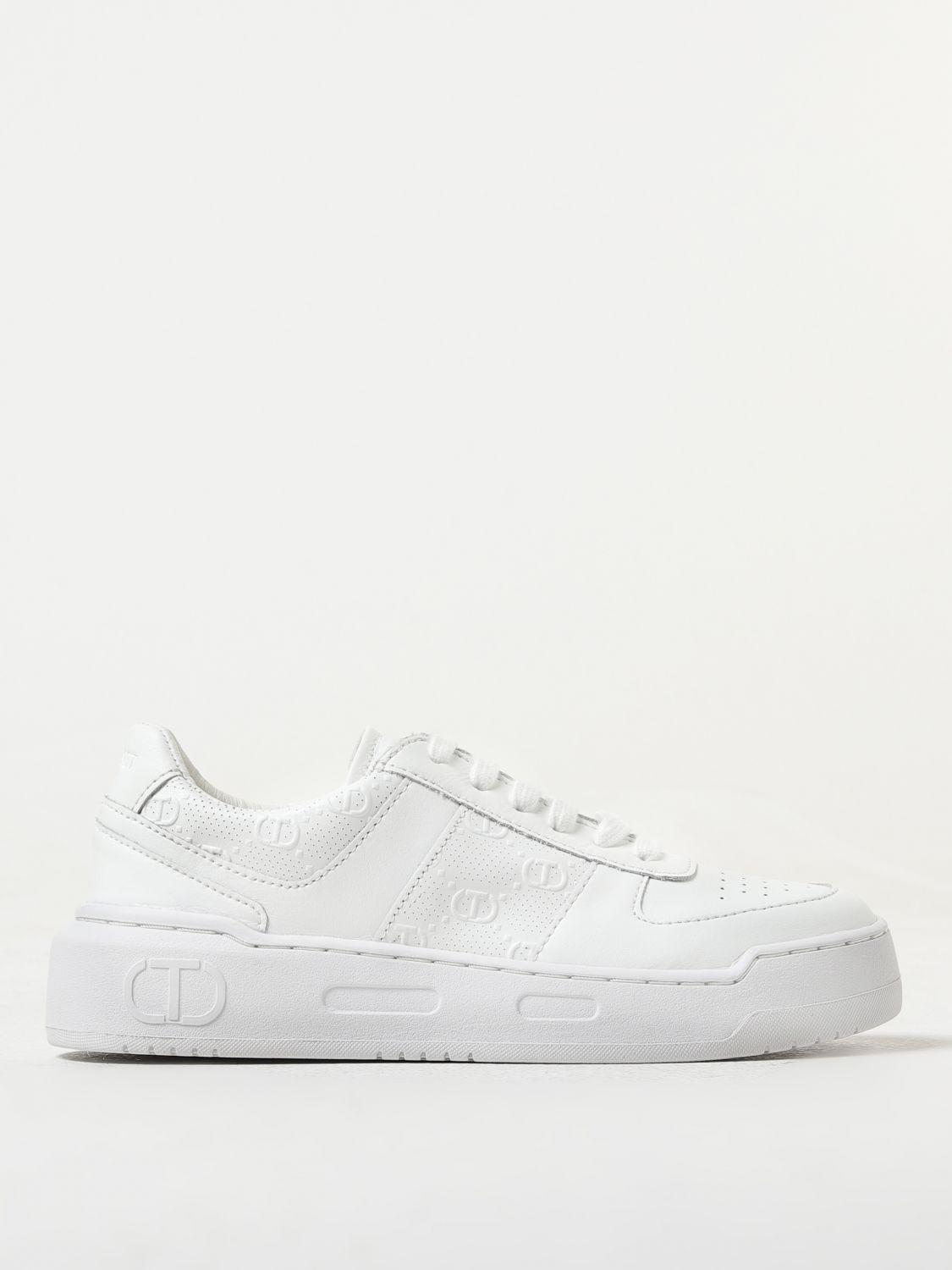 Shop Twinset Sneakers  Woman Color White