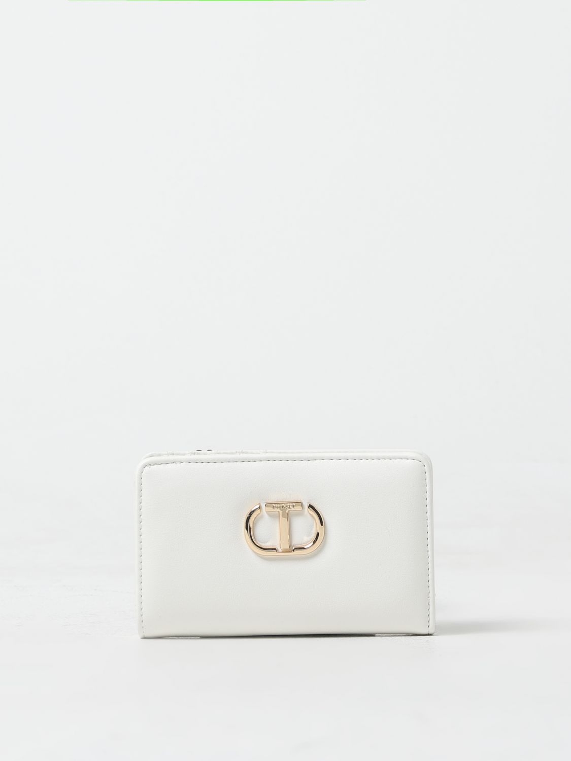 Shop Twinset Wallet  Woman Color White