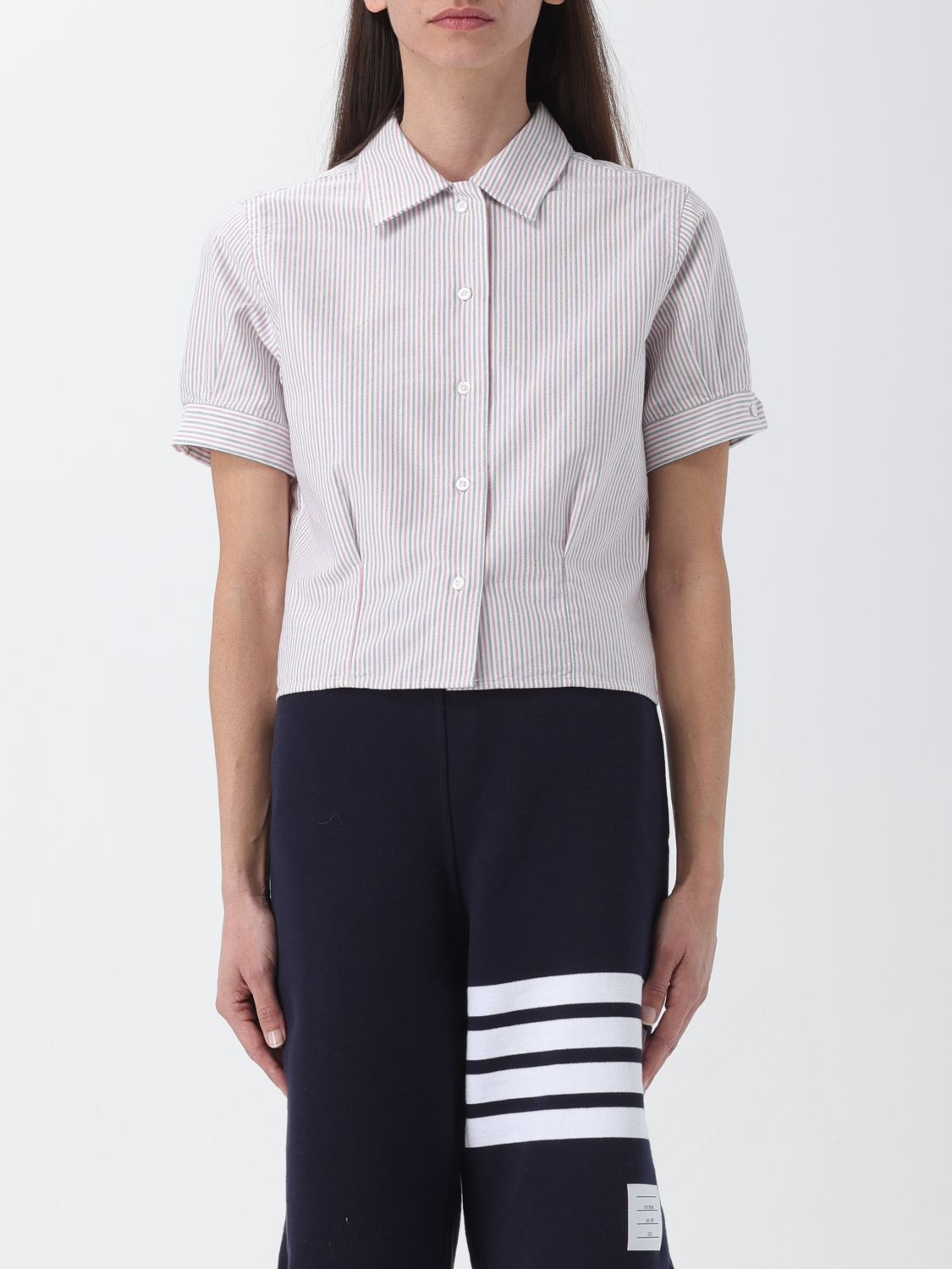 Shop Thom Browne Skirt  Woman Color Red