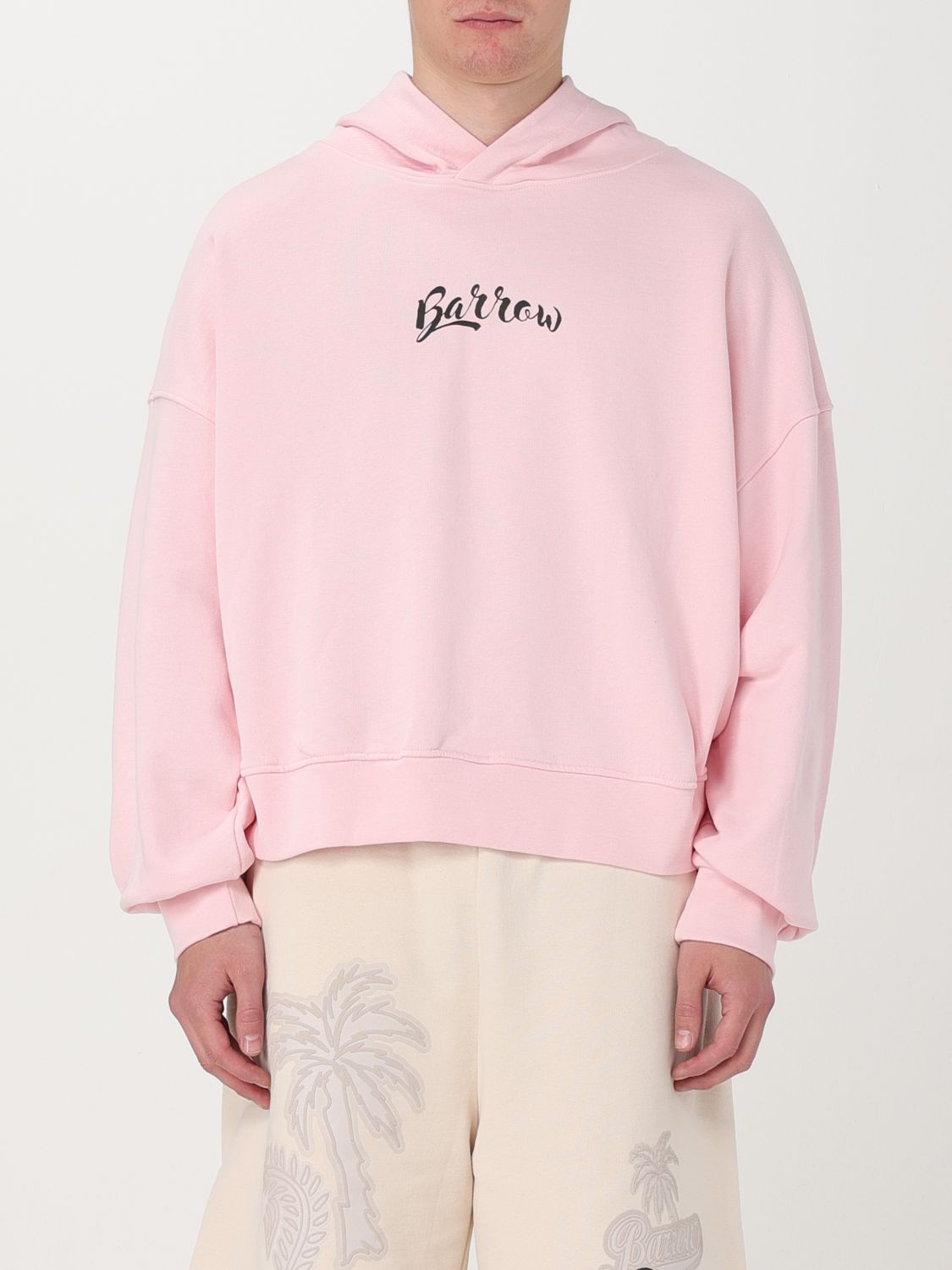 Shop Barrow Sweatshirt  Men Color Pink