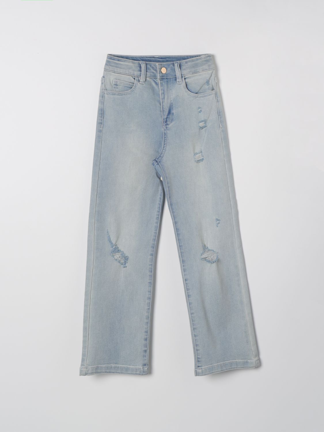 Shop Twinset Jeans  Kids Color Denim