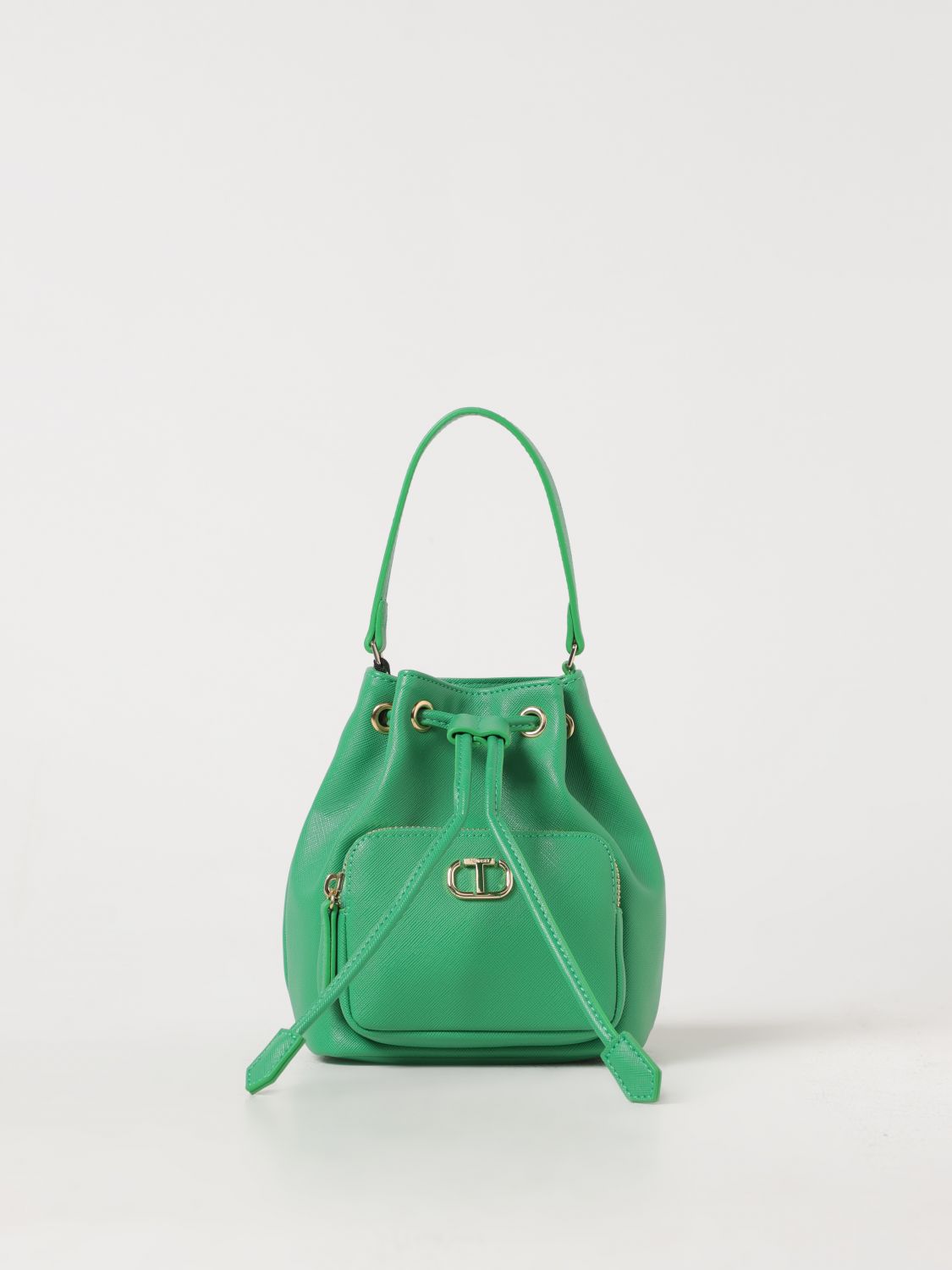 Shop Twinset Mini Bag  Woman Color Green