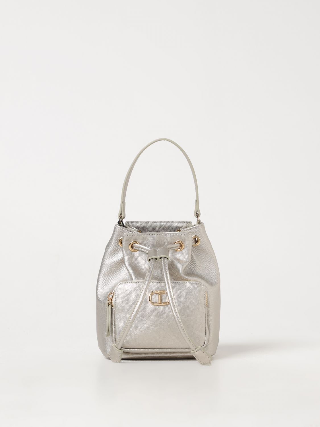 Shop Twinset Mini Bag  Woman Color Silver