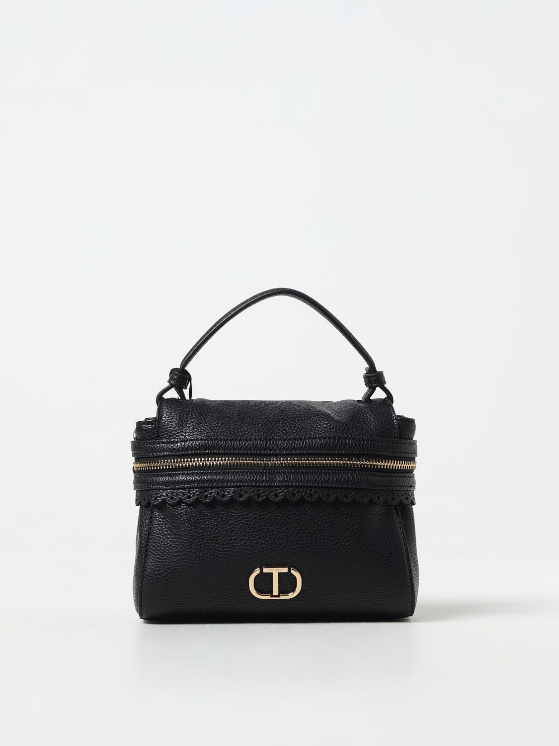 Shop Twinset Mini Bag  Woman Color Black