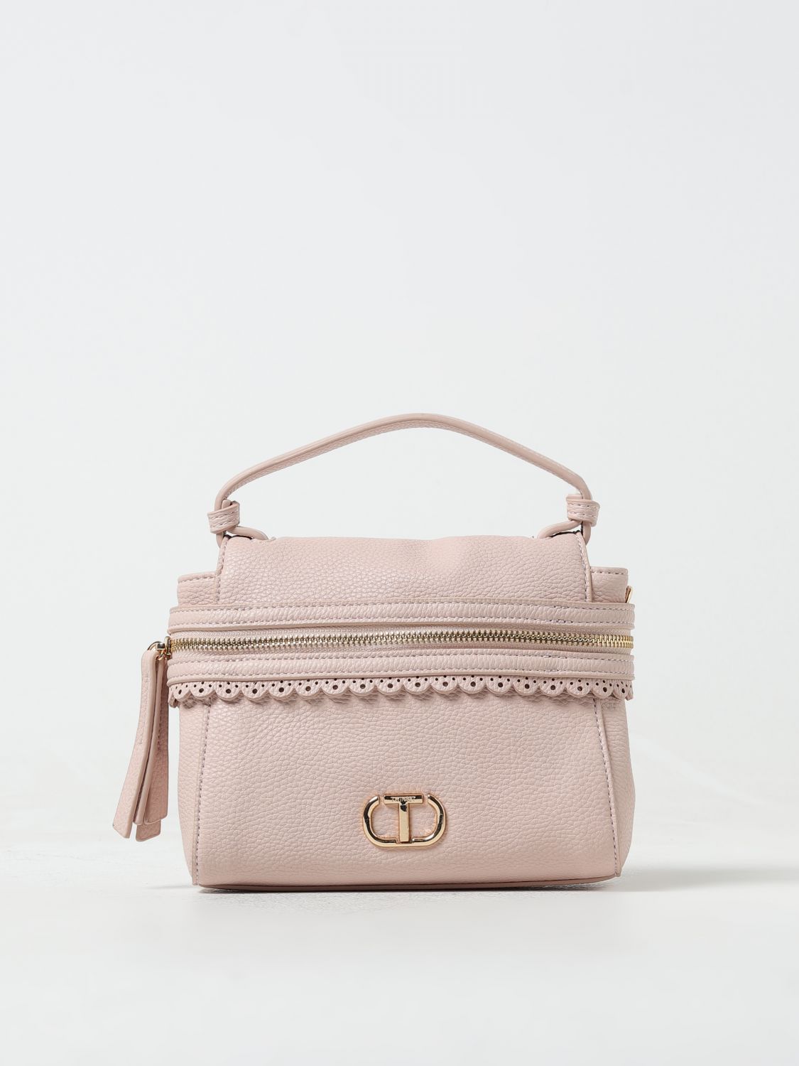 Shop Twinset Mini Bag  Woman Color Blush Pink