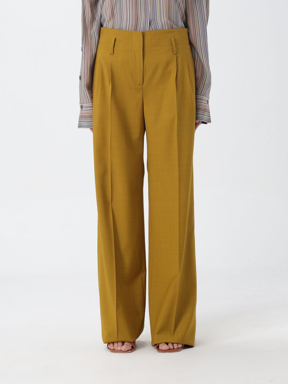 Paul Smith Trousers  Woman Colour Yellow