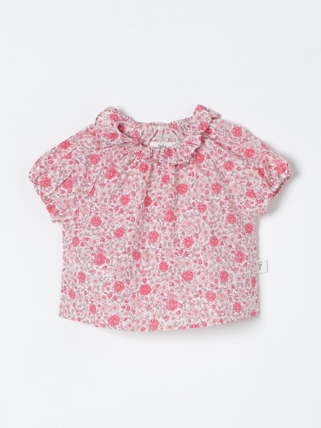 Shop Teddy & Minou T-shirt  Kids Color Red