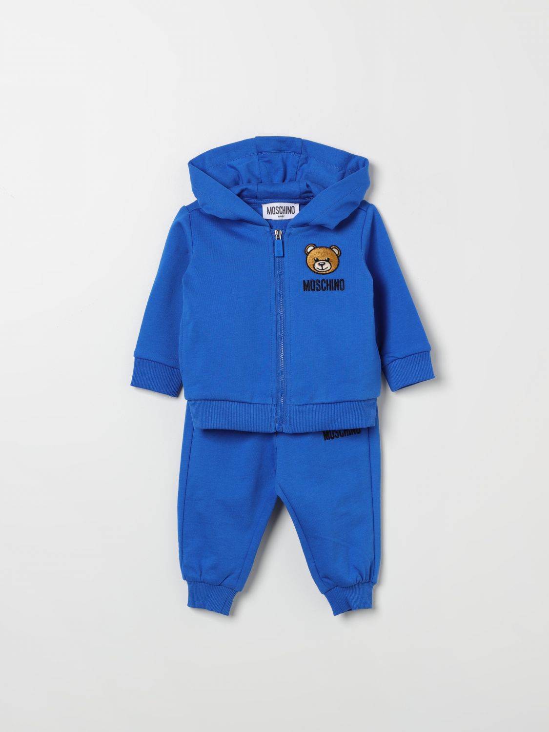 Shop Moschino Baby Sweater  Kids Color Navy