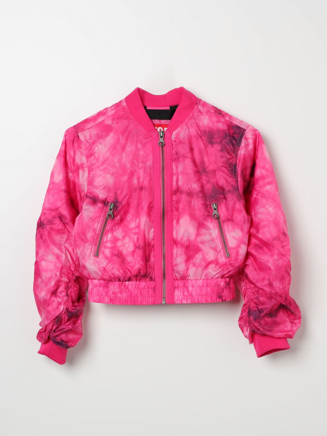 Shop Diesel Jacket  Kids Color Pink