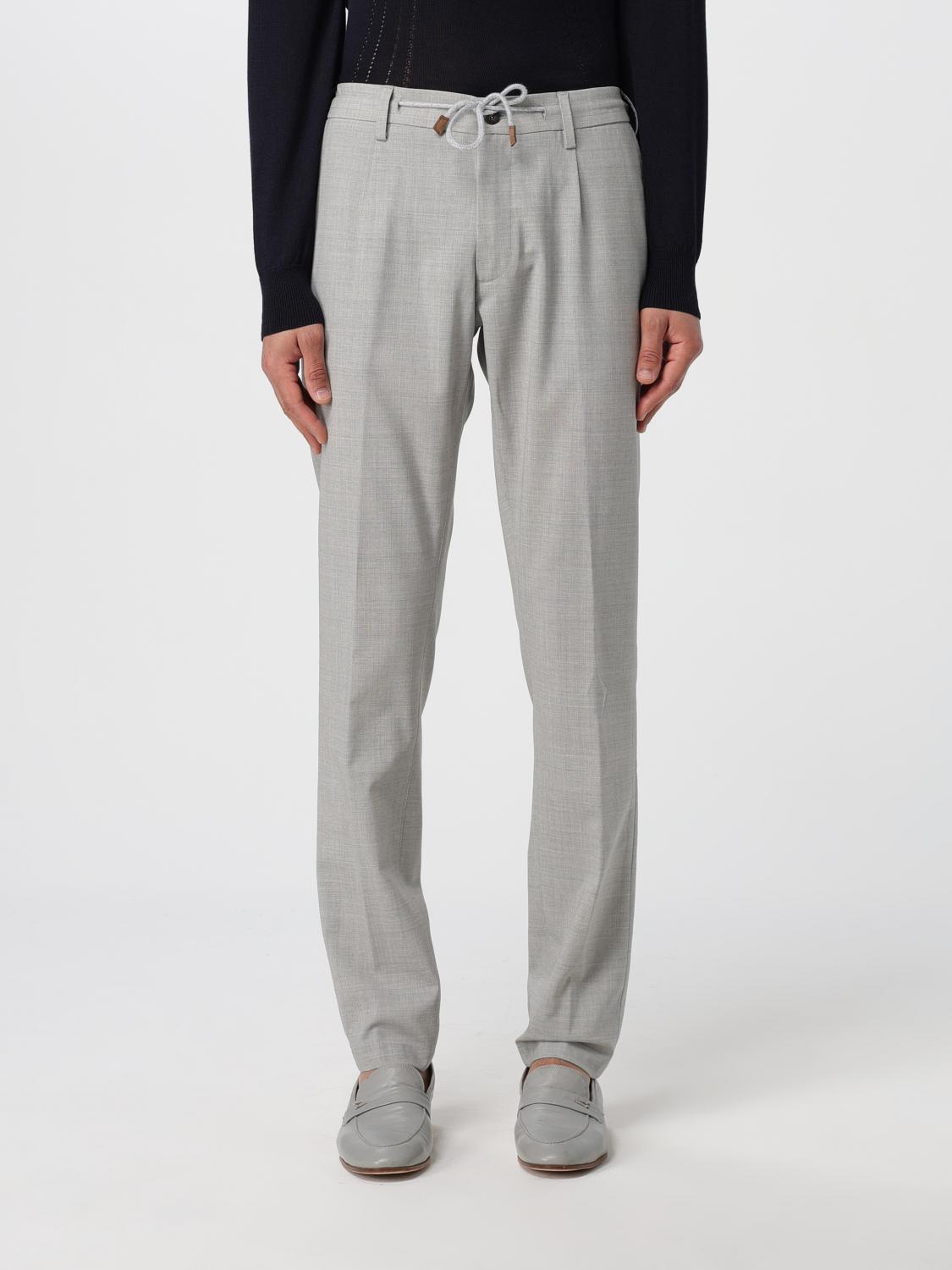 Trousers ELEVENTY Men colour Grey