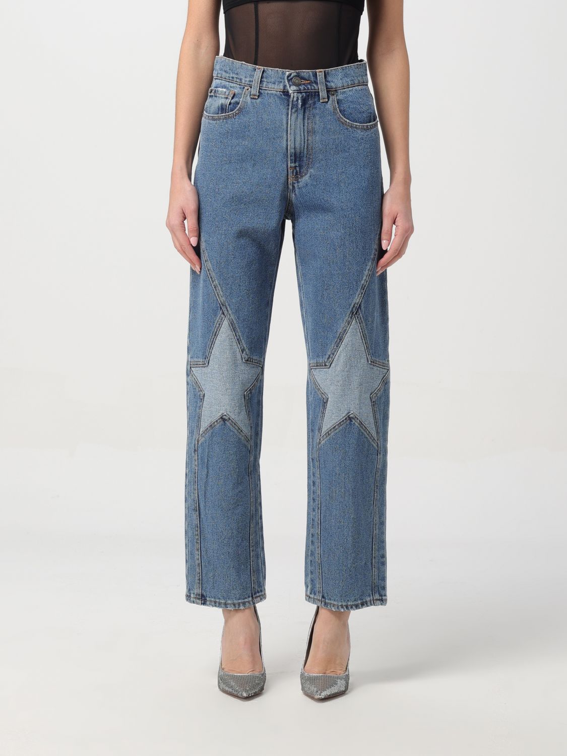 Shop Actitude Twinset Jeans  Woman Color Denim