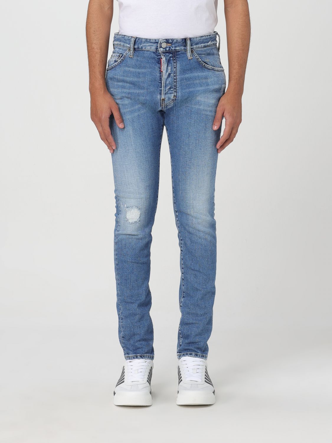 Shop Dsquared2 Jeans  Men Color Navy