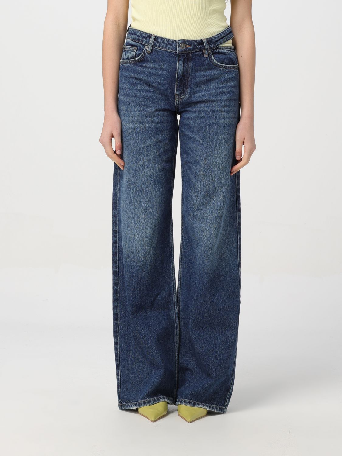 Actitude Twinset Jeans  Woman Colour Denim