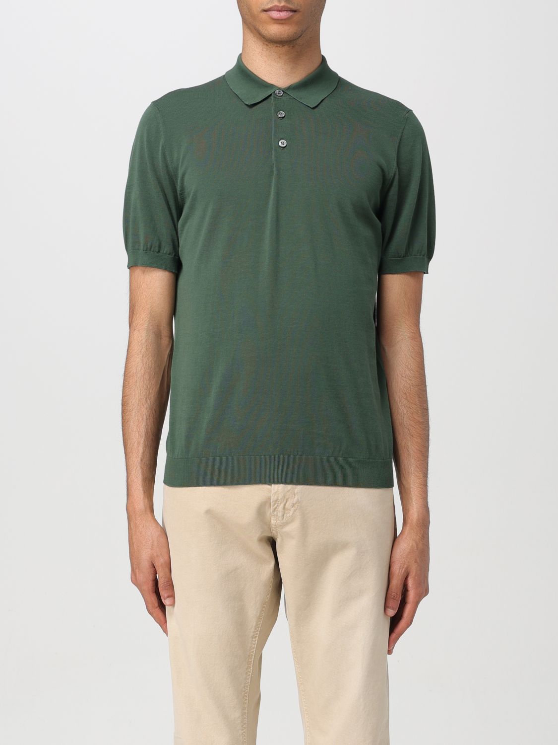 Drumohr Polo Shirt  Men Color Green