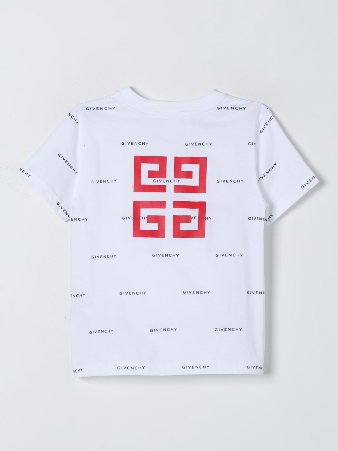 White and red outlet givenchy t shirt