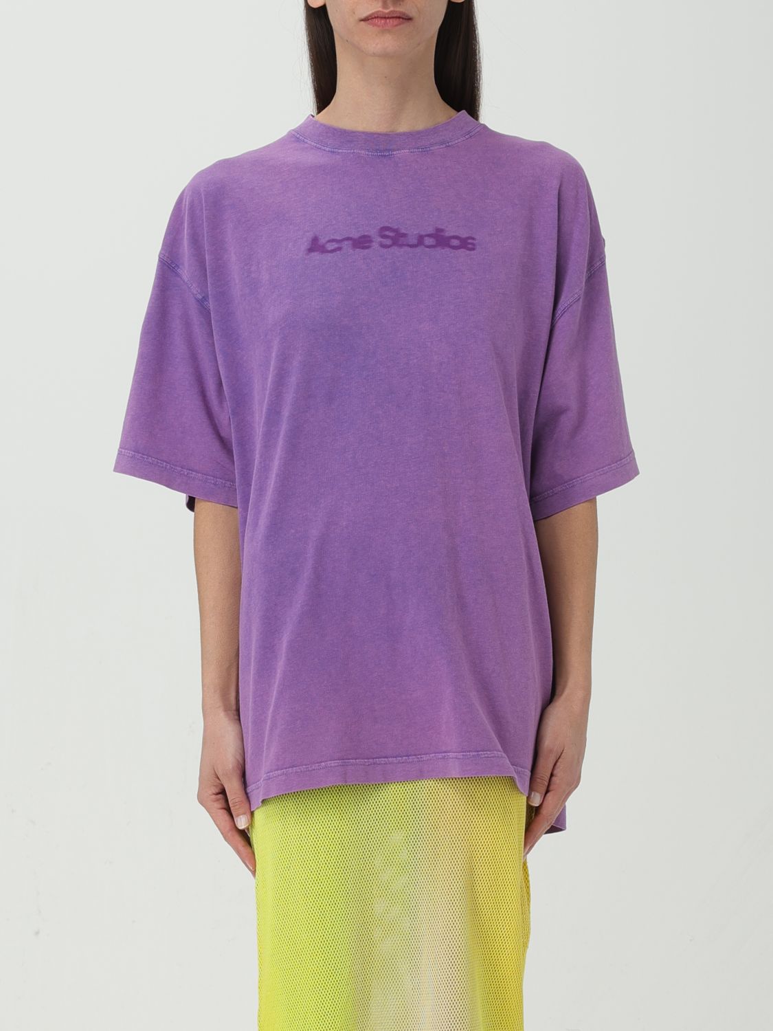Shop Acne Studios Sweater  Woman Color Violet