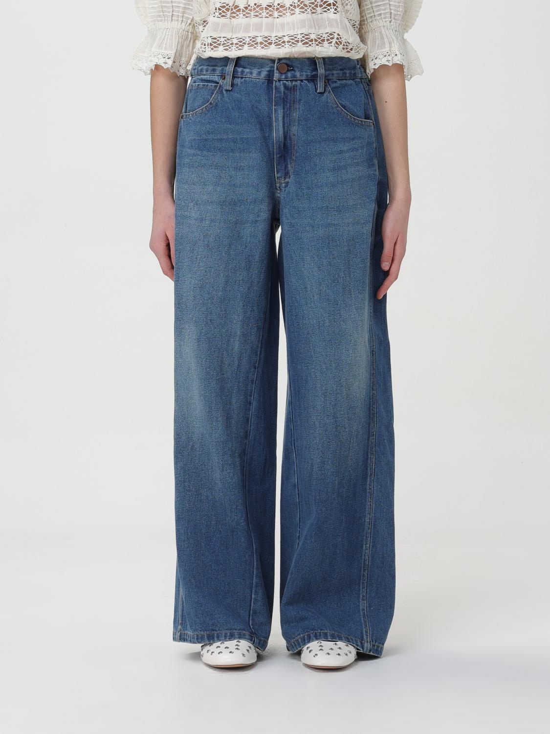 SEA NY JEANS SEA NY WOMAN COLOR BLUE